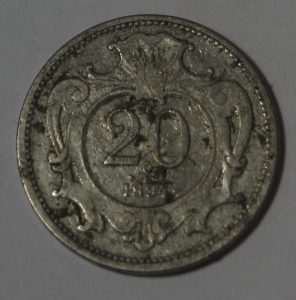 1894 20 Austria Heller